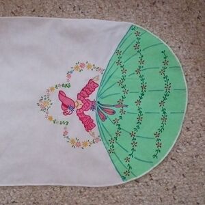 Fabric Painted Table Runner